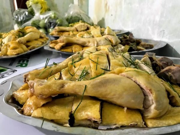 gà hấp thịnh phát food