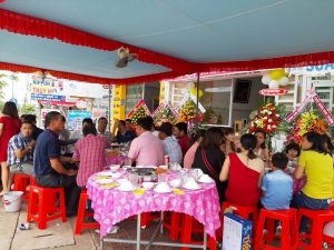 đặt tiệc khai trương tại vũng tàu