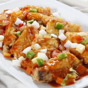 Cá chém sốt tứ xuyên