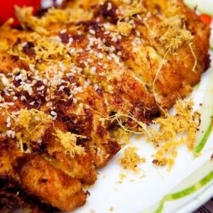 Cá tầm nướng riềng mẻ