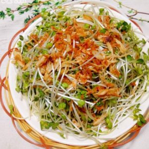 Salat rau cải mầm