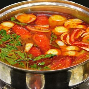Cách nấu lẩu hải sản Thái